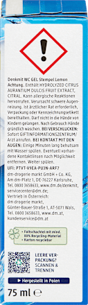 WC-Reiniger Gel Stempel Lemon Nachfüllpack 1 St, 75 ml
