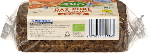 Brot, Das Pure Hafer & Saaten, 300 g