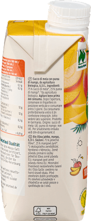 Direktsaft, Apfel-Mango, 0,33 l