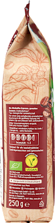Espresso de Peru, gemahlen, 250 g
