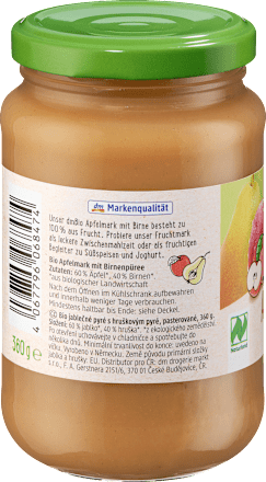 Fruchtmark Apfel mit Birne, 360 g