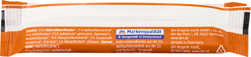 Fruchtriegel Apfel-Mango ab 1 Jahr, 25 g