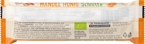 Fruchtriegel, Mandel Honig, 60 g