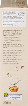 Getreidebrei Grieß ab dem 5. Monat, 250 g