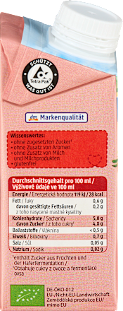 Haferdrink Erdbeere ab 1 Jahr, 200 ml