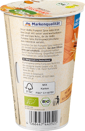 Haferdrink, Pumpkin Spice, 230 ml