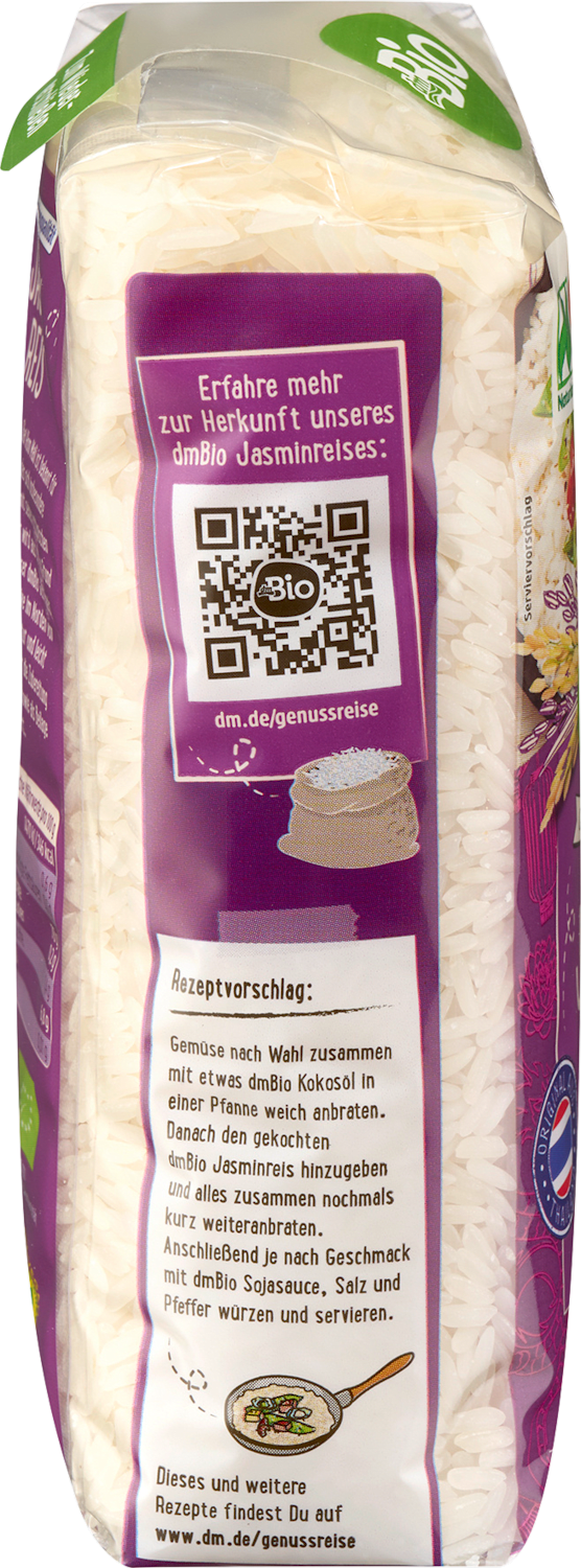 dmBio Jasminreis weiß, 500 g