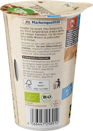 Kaffee, Caffé Latte, 230 ml