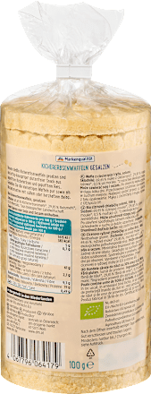 Kichererbsenwaffeln, gesalzen, 100 g