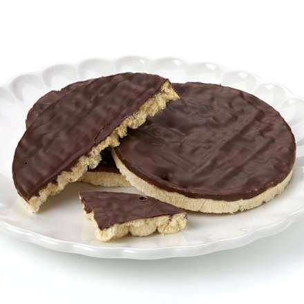 Kichererbsenwaffeln Zartbitter, 100 g