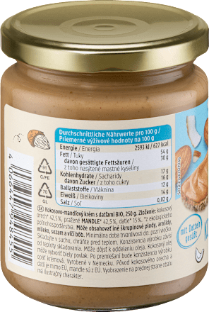 Kokos-Mandel Creme, 250 g