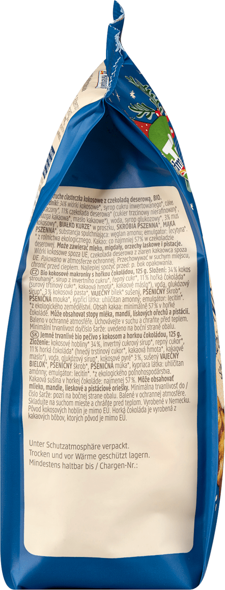 dmBio Kokosmakronen, 125 g