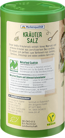 Kräutersalz, ohne Jod, 200 g