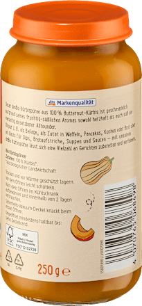 Kürbispüree, 250 g