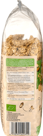 Müsli Crunchy, Nuss mit Honig verfeinert, 500 g