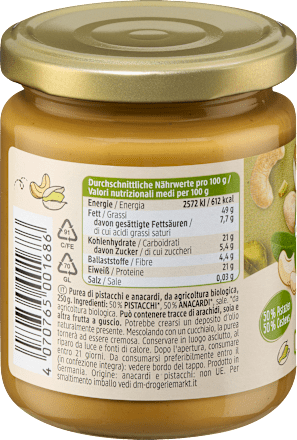 Pistazien Cashewmus, 250 g