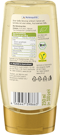 Reissirup, 250 ml