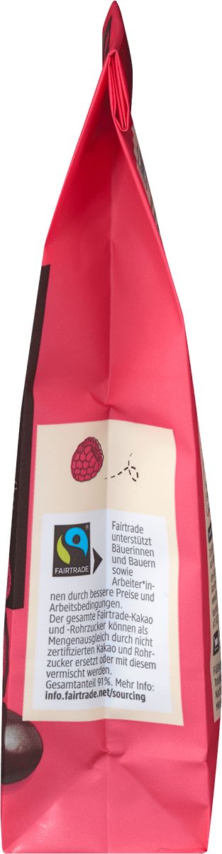 dmBio Schokolierte Himbeeren, 85 g