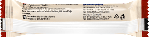 Schokoriegel, Edelmarzipan mit Honig & Zartbitterschokolade, 40 g