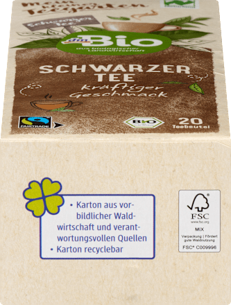 Schwarzer Tee (20 Beutel), 35 g