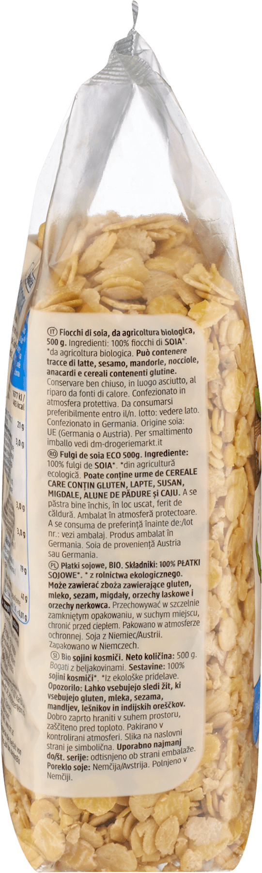 dmBio Sojaflocken, 500 g