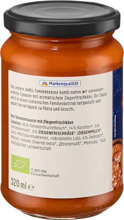 Tomatensauce Ziegenfrischkäse, 320 ml