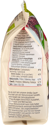 Trockenfrüchte, Sauerkirschen entsteint, 100 g