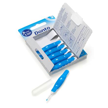 Interdentalbürsten blau 0,6 mm ISO 3, 6 St