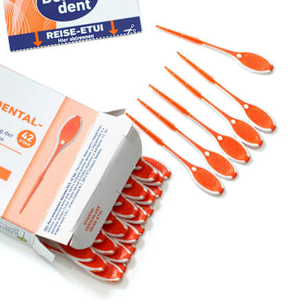 Interdentalpicks orange metallfrei XS/S, 42 St