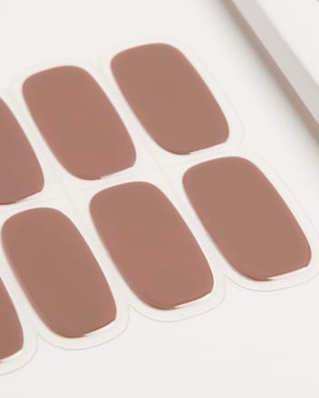UV Gel Nagelfolien, Gel Strips Espresso, 20 St Doonails