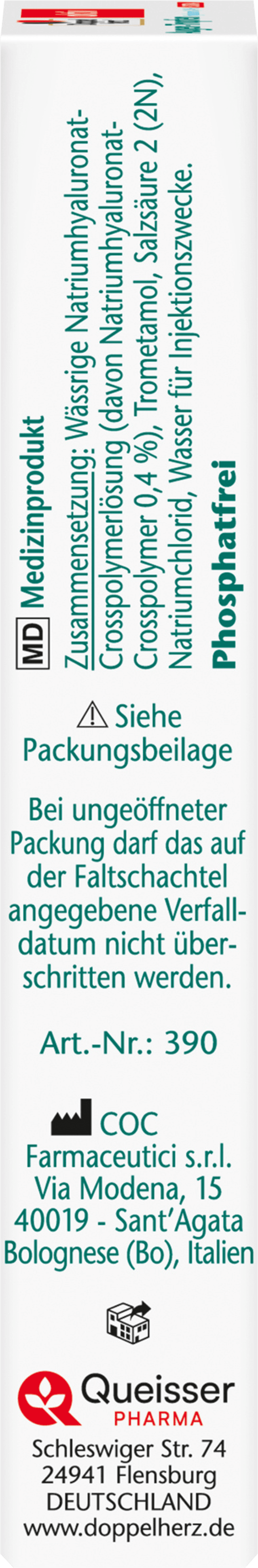 Doppelherz Gouttes pour les yeux Acide hyaluronique 0,4% Extra (10x0,5ml), 10 St