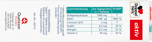 Kollagen 1000 Tabletten 100 St, 136 g Doppelherz