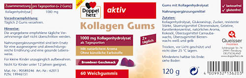 Kollagen Gums Weichgummis 60 St, 120 g