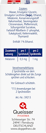 Melatonin Spray, 30 ml