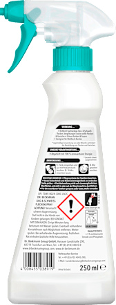 Fleckenentferner Spray für Deo & Schweiß, 250 ml