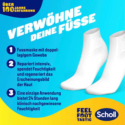 Fußmaske Socken mit Manuka-Honig (1 Paar), 2 St
