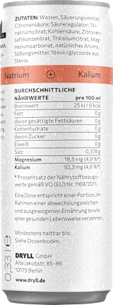 Erfrischungsgetränk, Salty Peach, 330 ml EINWEG