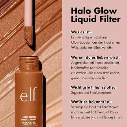 Foundation Halo Glow Liquid Filter 5 Medium/Tan, 31,5 ml