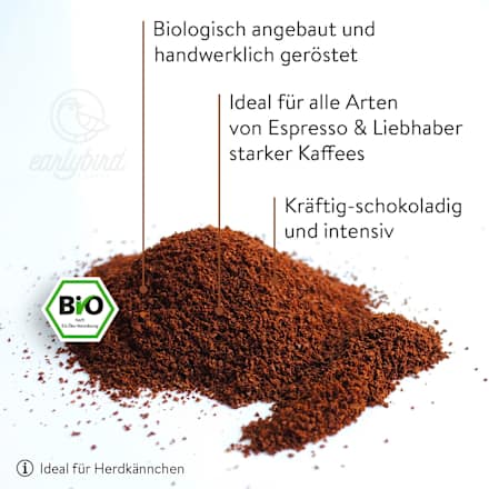 Espresso, gemalen, 250 g