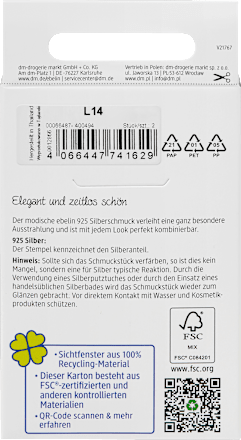 Creolen 925 zilver, 2 stuks