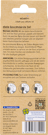 Gesichtsbürste 2in1, 1 St