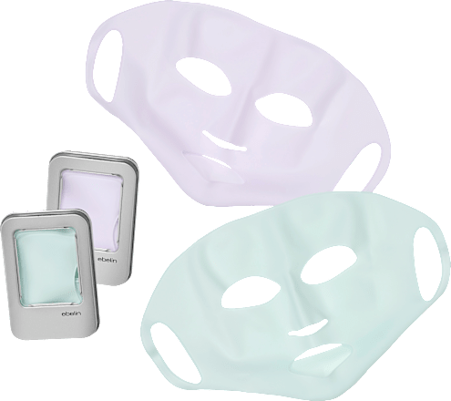 Gesichtsmaske Silikon, wiederverwendbar, 1 St ebelin