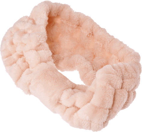 Haarband rosa/beige, 1 St