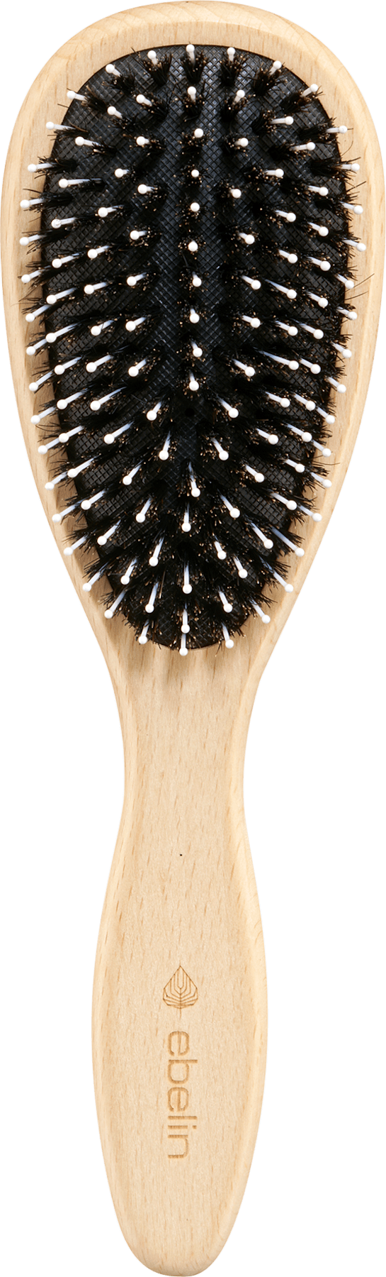ebelin Haarbürste Holz Pflege & Glanz, oval, 1 St