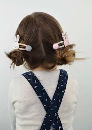 Haarspeldjes konijn, 2 stuks
