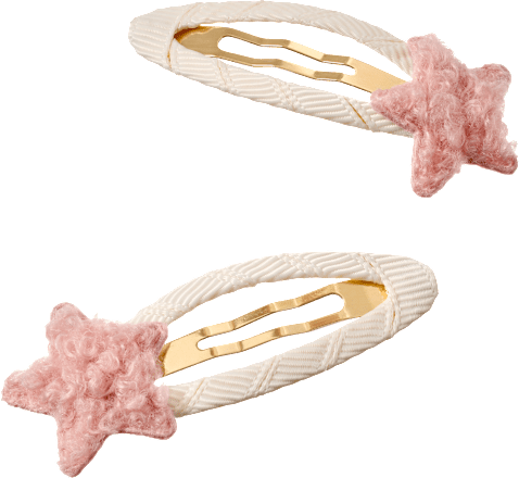 Haarclips Stern, 2 St ebelin