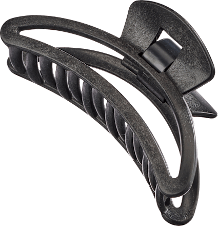 Haarclip van koffiedik, metaalvrij, zwart, 1 stuk