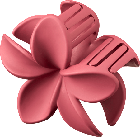 Haarklammer Blume, Rot, 1 St ebelin