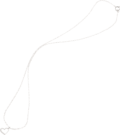 Halskette 925 Silber mit Herz-Anhänger, 1 St