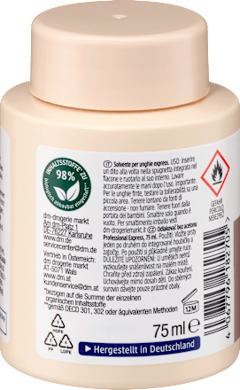 Nagellakremover Professional Express, 75 ml